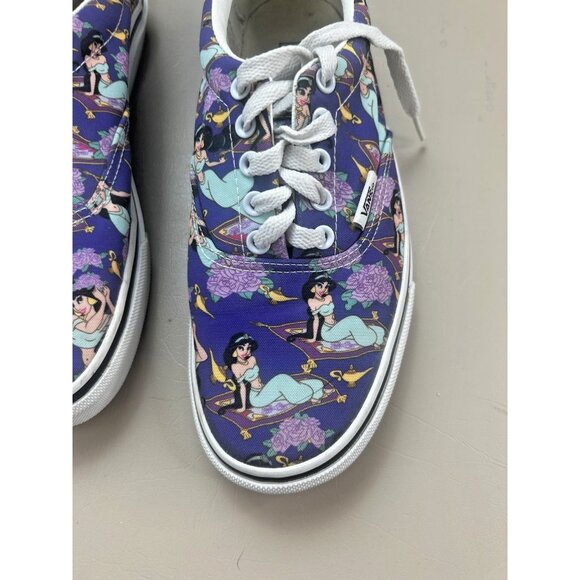 VANS x DISNEY Princess Jasmine Aladdin Sneakers Limited Edition Unisex W8 M6.5 - Picture 6 of 16
